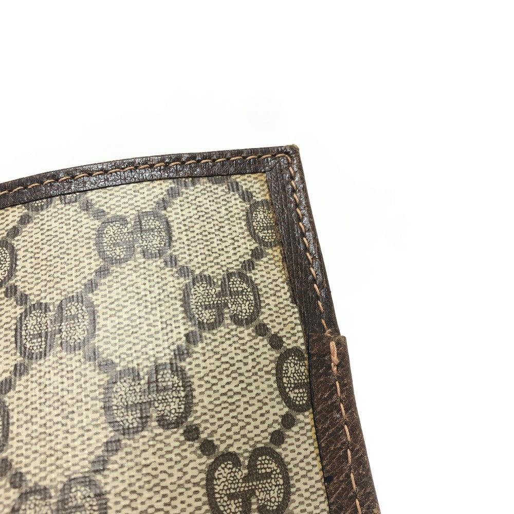 GUCCI business bag GG Supreme Canvas Brown Old Gucci