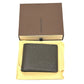 LOUIS VUITTON Folded wallet M30488 Taiga Leather Brown Portobier 6 Cult Credit