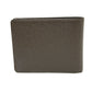LOUIS VUITTON Folded wallet M30488 Taiga Leather Brown Portobier 6 Cult Credit