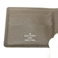 LOUIS VUITTON Folded wallet M30488 Taiga Leather Brown Portobier 6 Cult Credit