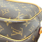 LOUIS VUITTON Shoulder Bag M45254 Monogram canvas Brown Reporter PM