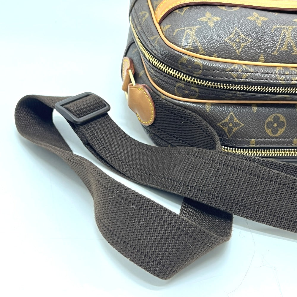 LOUIS VUITTON Shoulder Bag M45254 Monogram canvas Brown Reporter PM