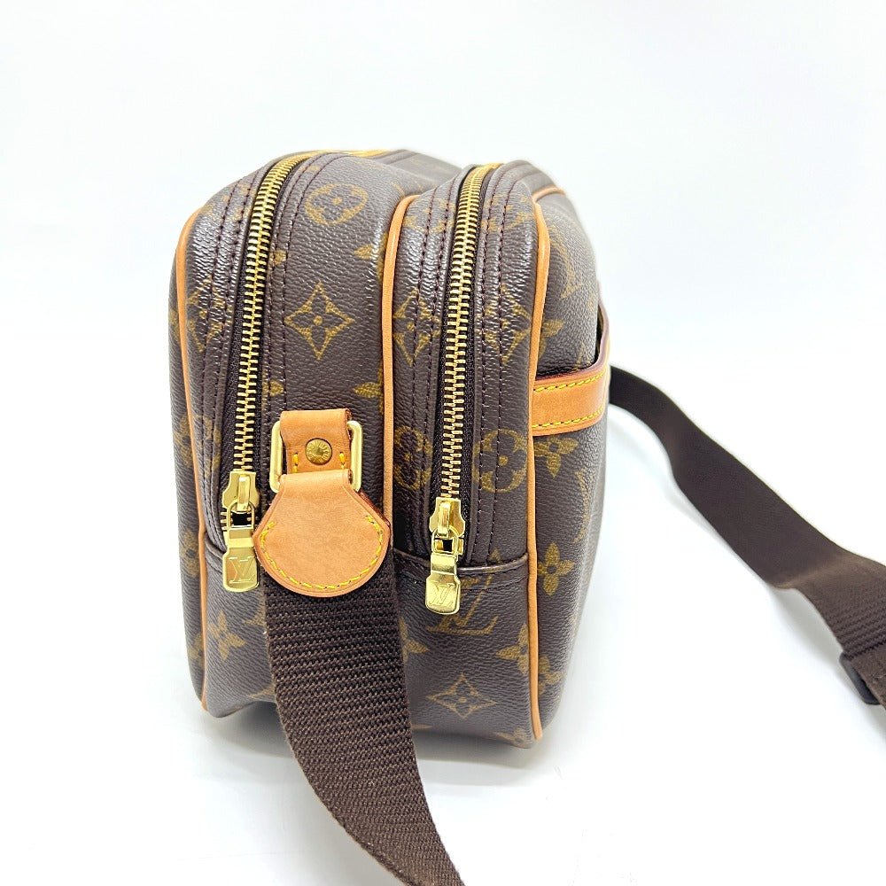 LOUIS VUITTON Shoulder Bag M45254 Monogram canvas Brown Reporter PM