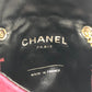 CHANEL Shoulder Bag Jersey Red COCO Mark Matrasse