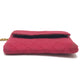 CHANEL Shoulder Bag Jersey Red COCO Mark Matrasse