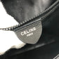 CELINE Shoulder Bag leather black logo