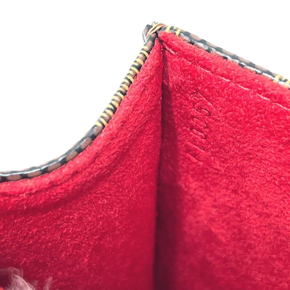 LOUIS VUITTON Waist bag N51856 Damier canvas Brown Pochette Florentine