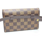 LOUIS VUITTON Waist bag N51856 Damier canvas Brown Pochette Florentine