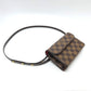 LOUIS VUITTON Waist bag N51856 Damier canvas Brown Pochette Florentine