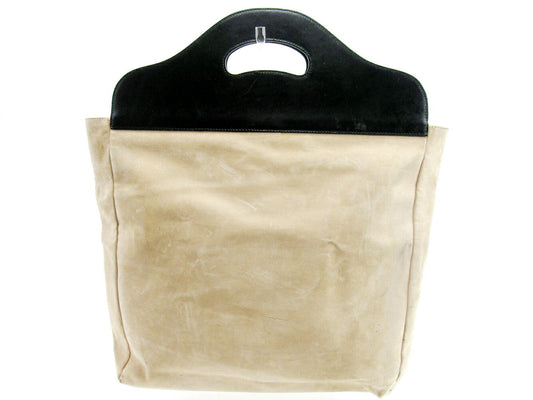 GUCCI Tote Bag Beige black