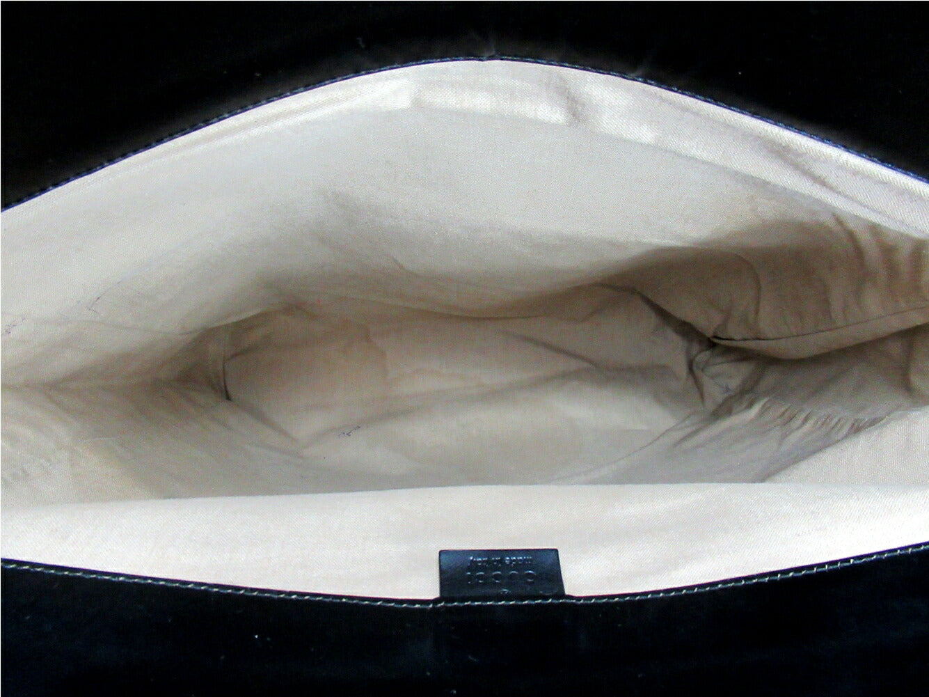 GUCCI Tote Bag Beige black