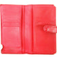LOUIS VUITTON Bifold Wallet M63257 Red Continental Viennoiserie