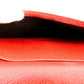 LOUIS VUITTON Bifold Wallet M63257 Red Continental Viennoiserie