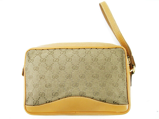 GUCCI Clutch bag beige