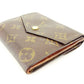 LOUIS VUITTON Bifold Wallet M61660 Brown beige gold Portonebi (old type)