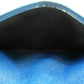 LOUIS VUITTON Long Wallet Purse M63385 blue Porte Tresor International