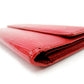 LOUIS VUITTON Long Wallet Purse M6338E Red Porte Tresor