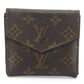 LOUIS VUITTON Bifold Wallet M61660 Brown beige gold Portonebi (old type)