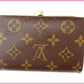 LOUIS VUITTON Bifold Wallet M61663 Brown Portomonet Vievienova