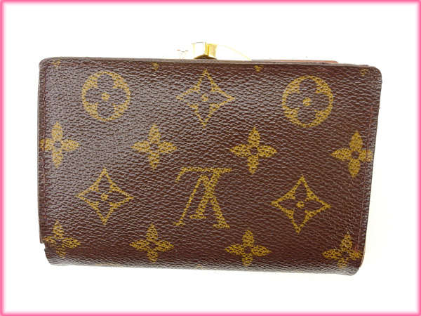 LOUIS VUITTON Bifold Wallet M61663 Brown Portomonet Vievienova
