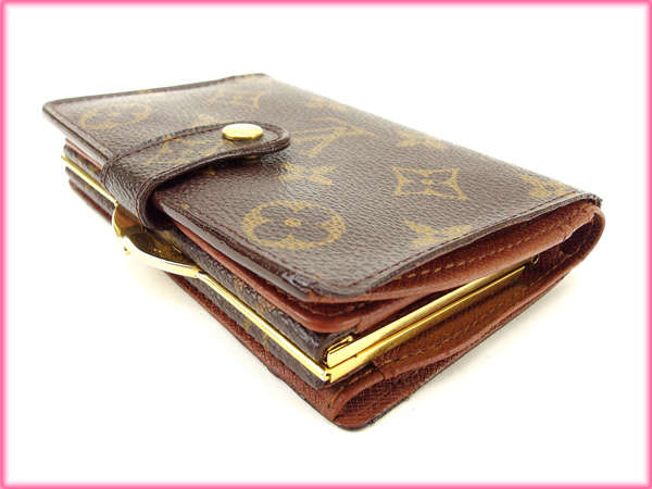 LOUIS VUITTON Bifold Wallet M61663 Brown Portomonet Vievienova