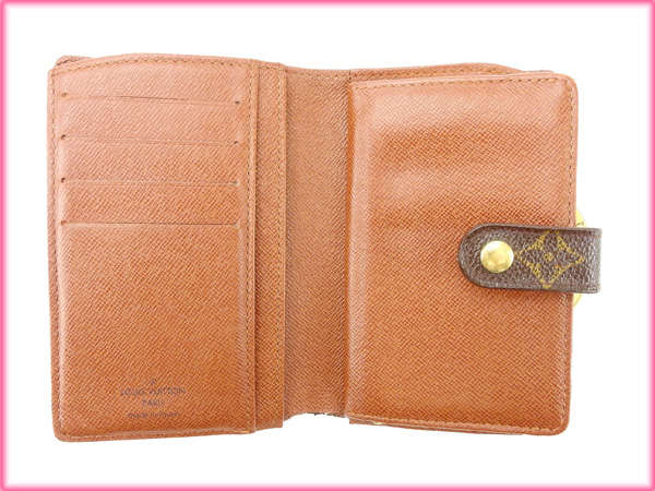 LOUIS VUITTON Bifold Wallet M61663 Brown Portomonet Vievienova