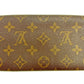 LOUIS VUITTON Long Wallet Purse M61724 Brown Pochette Porto MonÃ©credi
