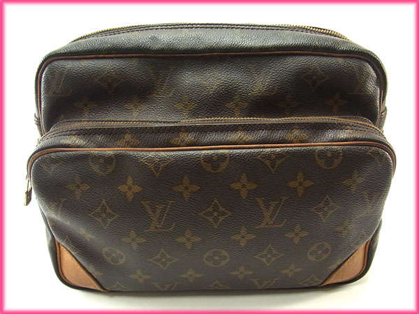 LOUIS VUITTON Shoulder Bag M45244 Brown Nil