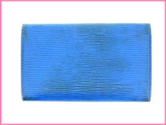 LOUIS VUITTON Long Wallet Purse M61730 blue Portonebi Tresol
