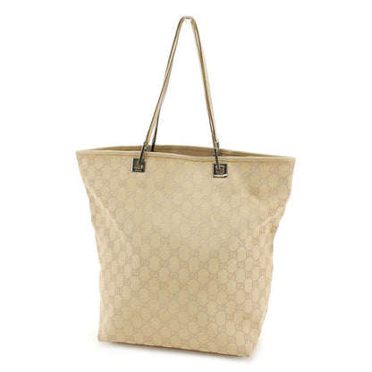 GUCCI Tote Bag GG canvas beige