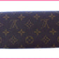 LOUIS VUITTON Long Wallet Purse M61725 Brown Pochette Porto MonÃ©credi
