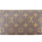 LOUIS VUITTON Long Wallet Purse M61725 Brown Pochette Porto MonÃ©credi