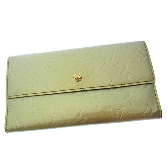 LOUIS VUITTON Long Wallet Purse yellow Porte Tresor International