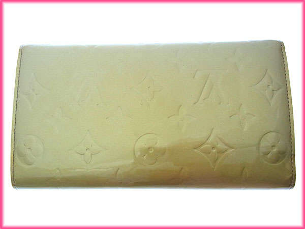 LOUIS VUITTON Long Wallet Purse yellow Porte Tresor International