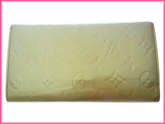 LOUIS VUITTON Long Wallet Purse yellow Porte Tresor International