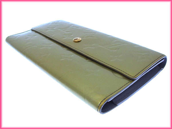 LOUIS VUITTON Long Wallet Purse yellow Porte Tresor International