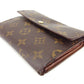 LOUIS VUITTON Tri-fold wallet M61202 Brown Porte TresorEtui Papie