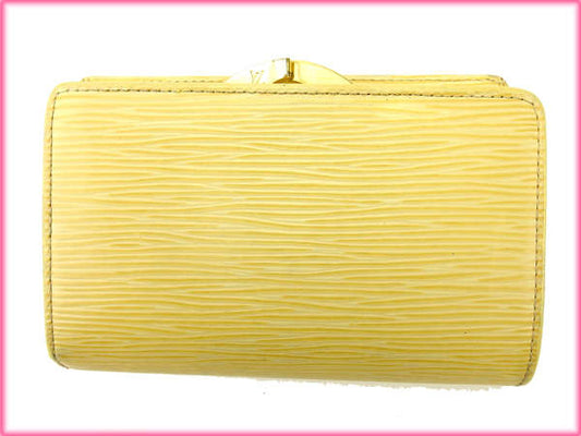 LOUIS VUITTON Bifold Wallet M6324A beige /Porto Monnaie Bien-Viennois