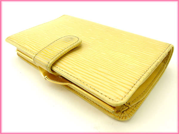 LOUIS VUITTON Bifold Wallet M6324A beige /Porto Monnaie Bien-Viennois