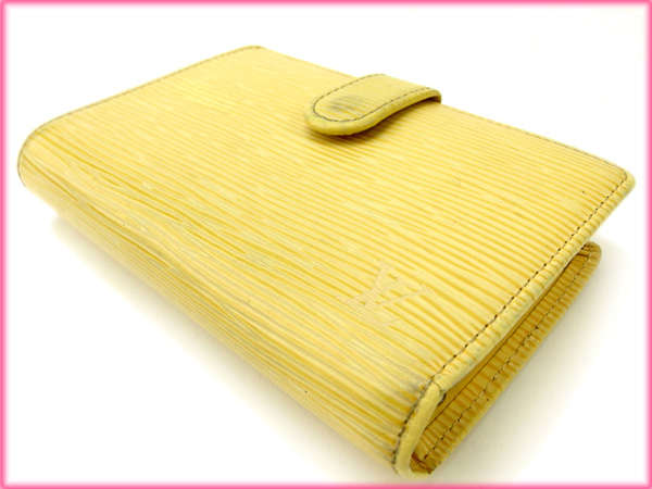 LOUIS VUITTON Bifold Wallet M6324A beige /Porto Monnaie Bien-Viennois