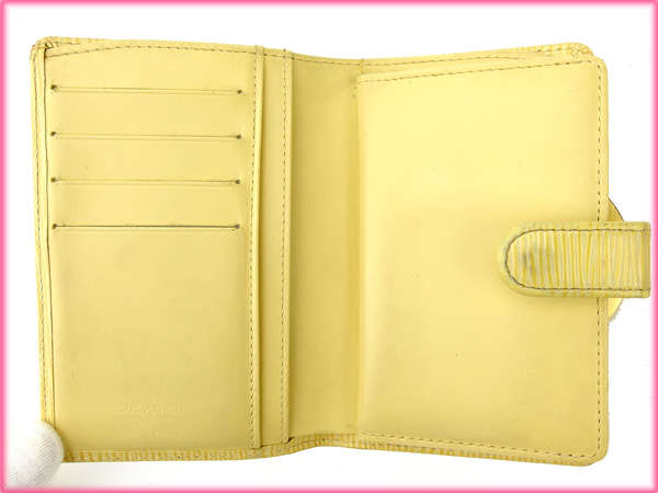LOUIS VUITTON Bifold Wallet M6324A beige /Porto Monnaie Bien-Viennois