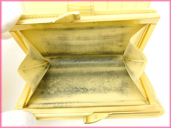 LOUIS VUITTON Bifold Wallet M6324A beige /Porto Monnaie Bien-Viennois