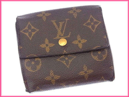 LOUIS VUITTON Bifold Wallet M61652 Brown Porte Monnaie Billets Cartes Credit