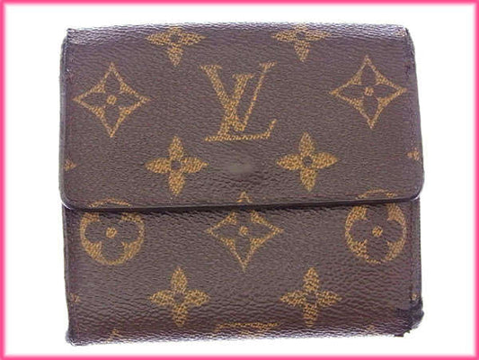 LOUIS VUITTON Bifold Wallet M61652 Brown Porte Monnaie Billets Cartes Credit