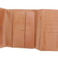 LOUIS VUITTON Tri-fold wallet M61202 PVCx leather Brown Porte TresorEtui Papie