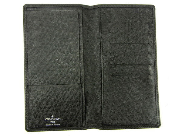 LOUIS VUITTON Long Wallet Purse M30392 black /Porte Valeurs Cartes Credit