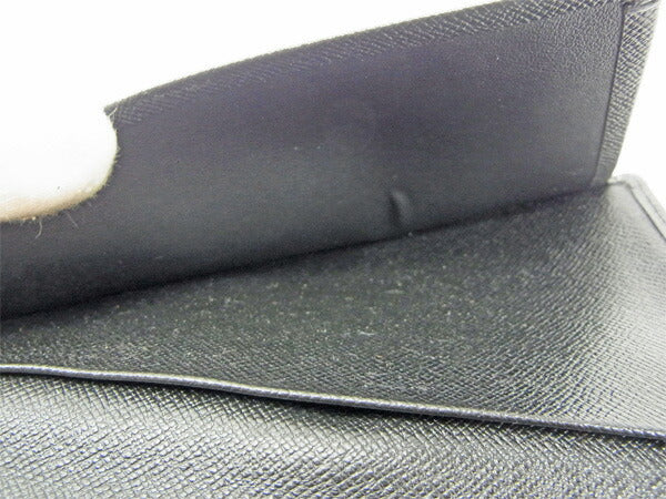 LOUIS VUITTON Long Wallet Purse M30392 black /Porte Valeurs Cartes Credit