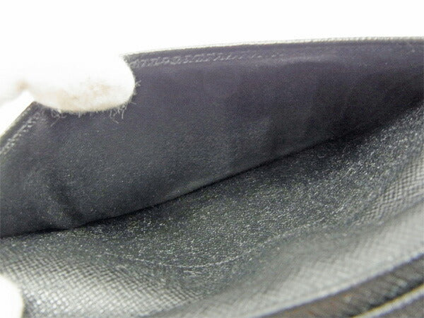 LOUIS VUITTON Long Wallet Purse M30392 black /Porte Valeurs Cartes Credit