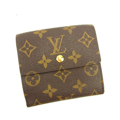 LOUIS VUITTON Bifold Wallet M61652 Brown Porte Monnaie Billets Cartes Credit
