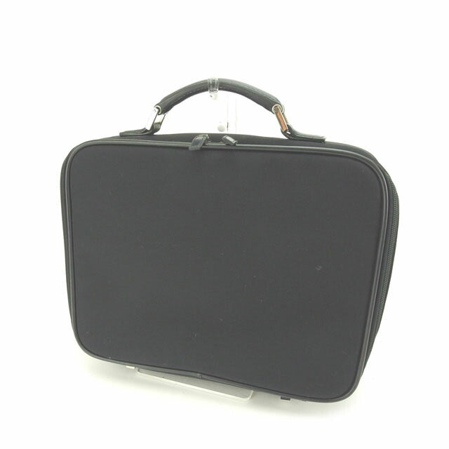 GUCCI Business bag Calf leather Black x silver